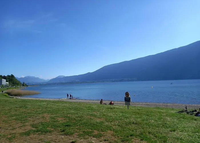 דירה Aix Les Bains Bel 3 Pieces Face Au אקס-לה-באינס